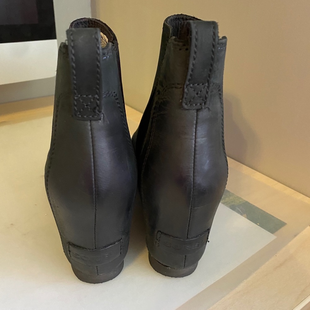 Sorel Lea Wedge Bootie In Black - image 4